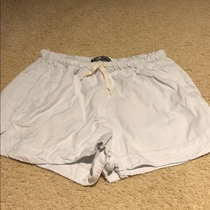 light blue/white brandy melville shorts
